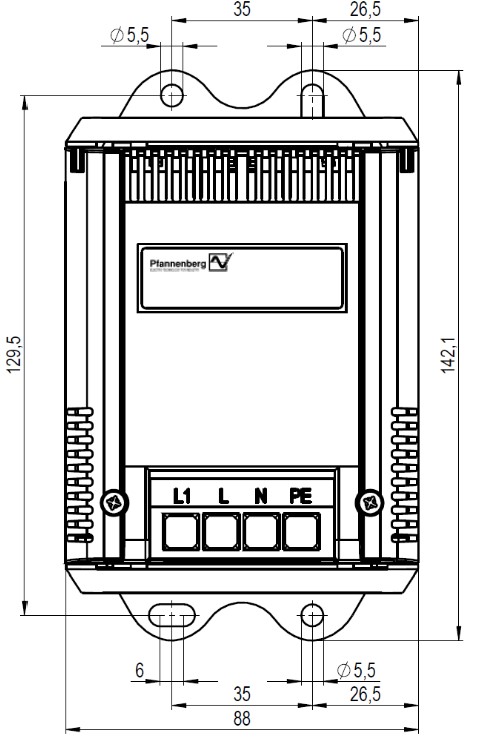 ???????? PFH 800M ?????230AC?800W?IP 20