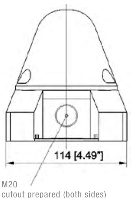 PY L-M-M 95-265V AC YE 7035
