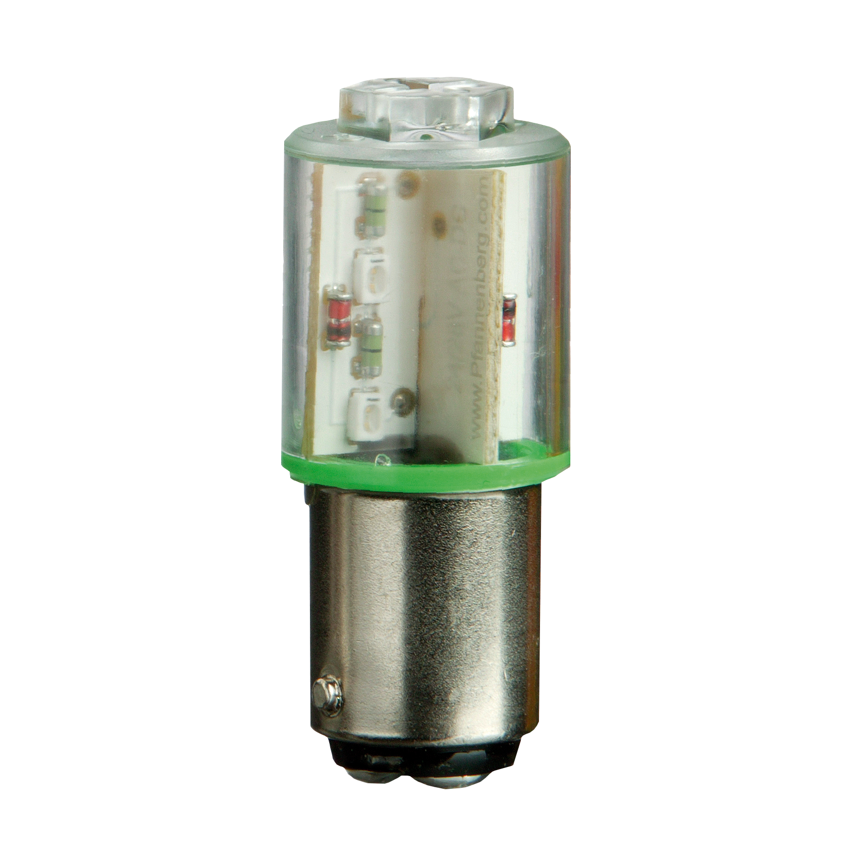 LED BR50 BA15d CL HI 115AC GN