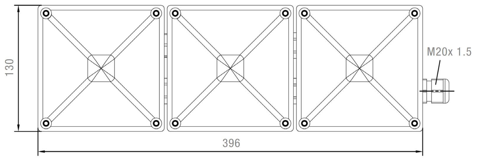 QUADRO-LED-TL RD YE GN HV